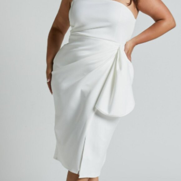 Showpo Marcelita Midi Dress Size 14 - Picture 6 of 8